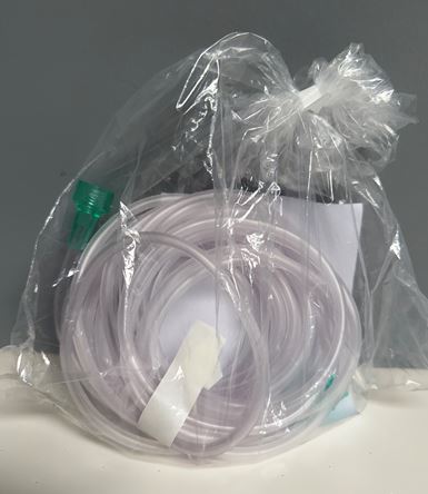 SunMed O2 Tubing, 25', with U/Connect-It Adapter