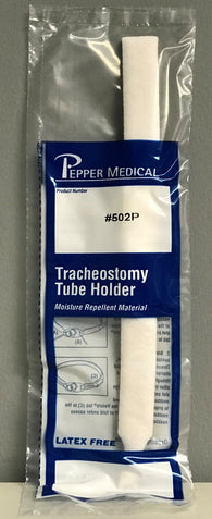 Pepper Medical 2-piece Trach Tie, Drywick Fabric - Pediatric