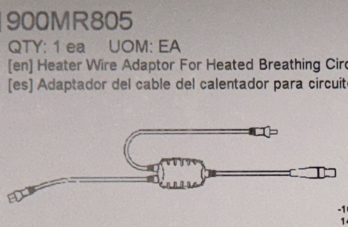 Fisher & Paykel Healthcare 850™ System Dual Heater Wire Adapter
