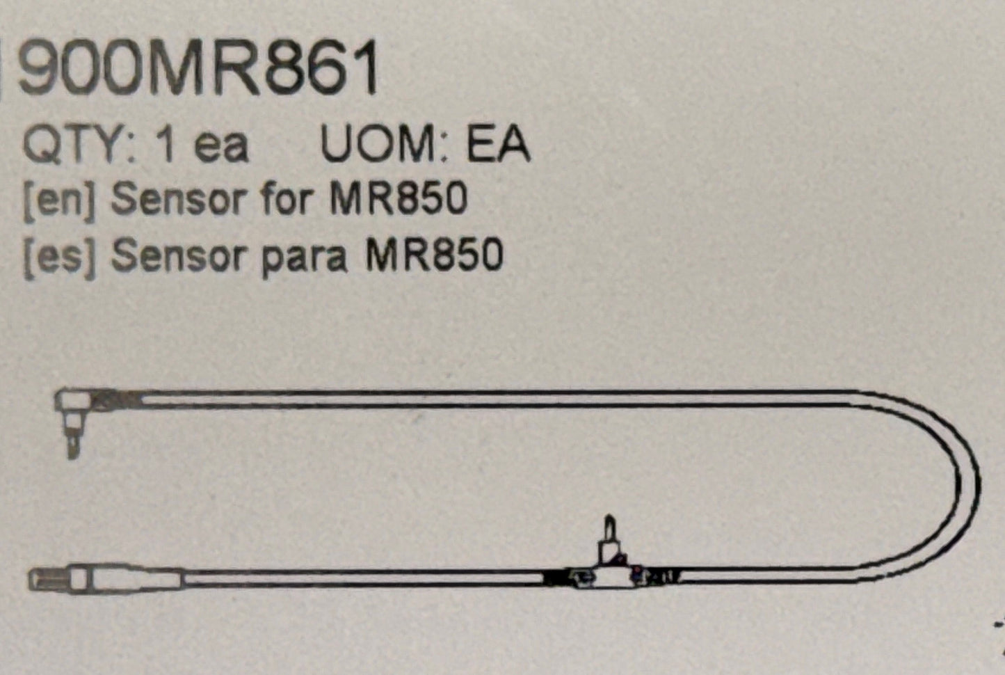 Fisher & Paykel Healthcare Right Angle Temperature/Flow Probe for MR800 Humidifiers