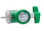 Precision Medical EasyDial Regulator, 0-4 lpm, Yoke Style