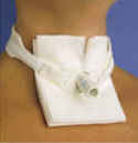 Pepper Medical One-Piece Trach Tube Holders - Adult size