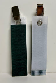 Velcro Tubing Clip - Front and Back view