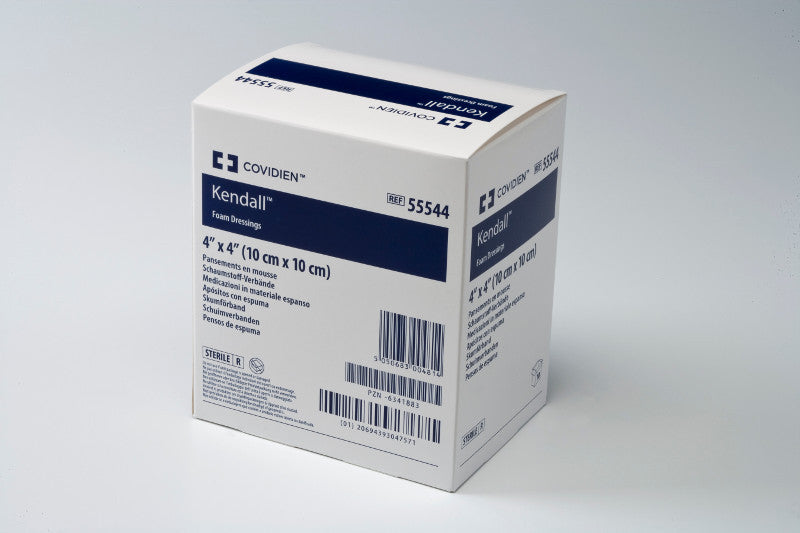 Kendall™ Hydrophilic Fenestrated Foam Dressing - 3.5" x 3"