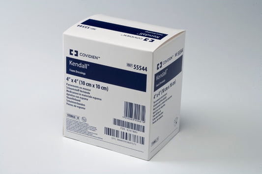 Kendall™ Hydrophilic Fenestrated Foam Dressing - 3.5" x 3"