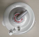 Drive DeVilbiss Healthcare 800cc Suction Canister with Filter and Tubing - Top View