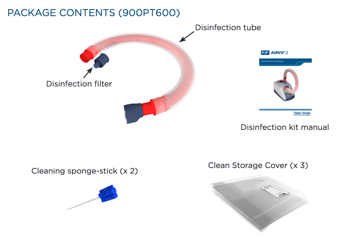 Fisher & Paykel Healthcare Airvo™ 2 Disinfection Kit