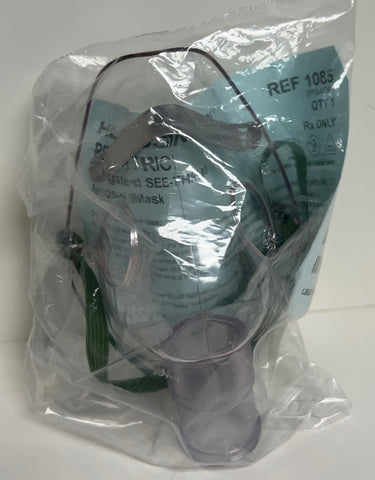 Teleflex Hudson Pediatric Elongated Aerosol Mask - 1085 - Price Reduced For Clearance