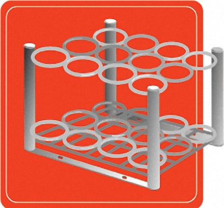 Cylinder Stand for 12 D/E Cylinders