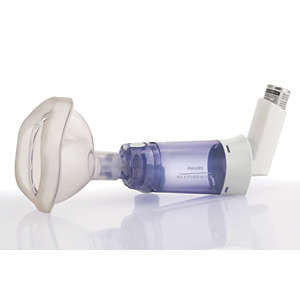 Respironics Optichamber Diamond Valved Holding Chamber with Mask, Pedi ...