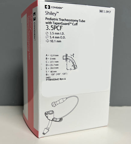 Shiley 3.5 Pediatric Trach Tube with TaperGuard Cuff