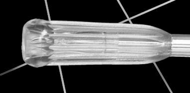 Salter Labs Oxygen Tubing, 3 Channel with Male Threaded Connector, 21"