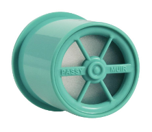 Passy-Muir Tracheostomy & Ventilator Swallowing and Speaking Valve - Aqua